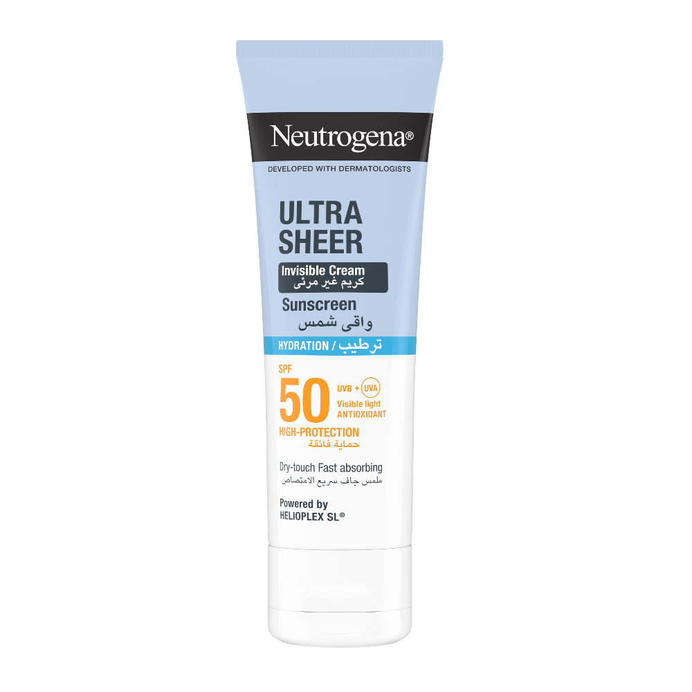 Ultra Sheer Invisible Cream Sunscreen SPF 50 50 ML